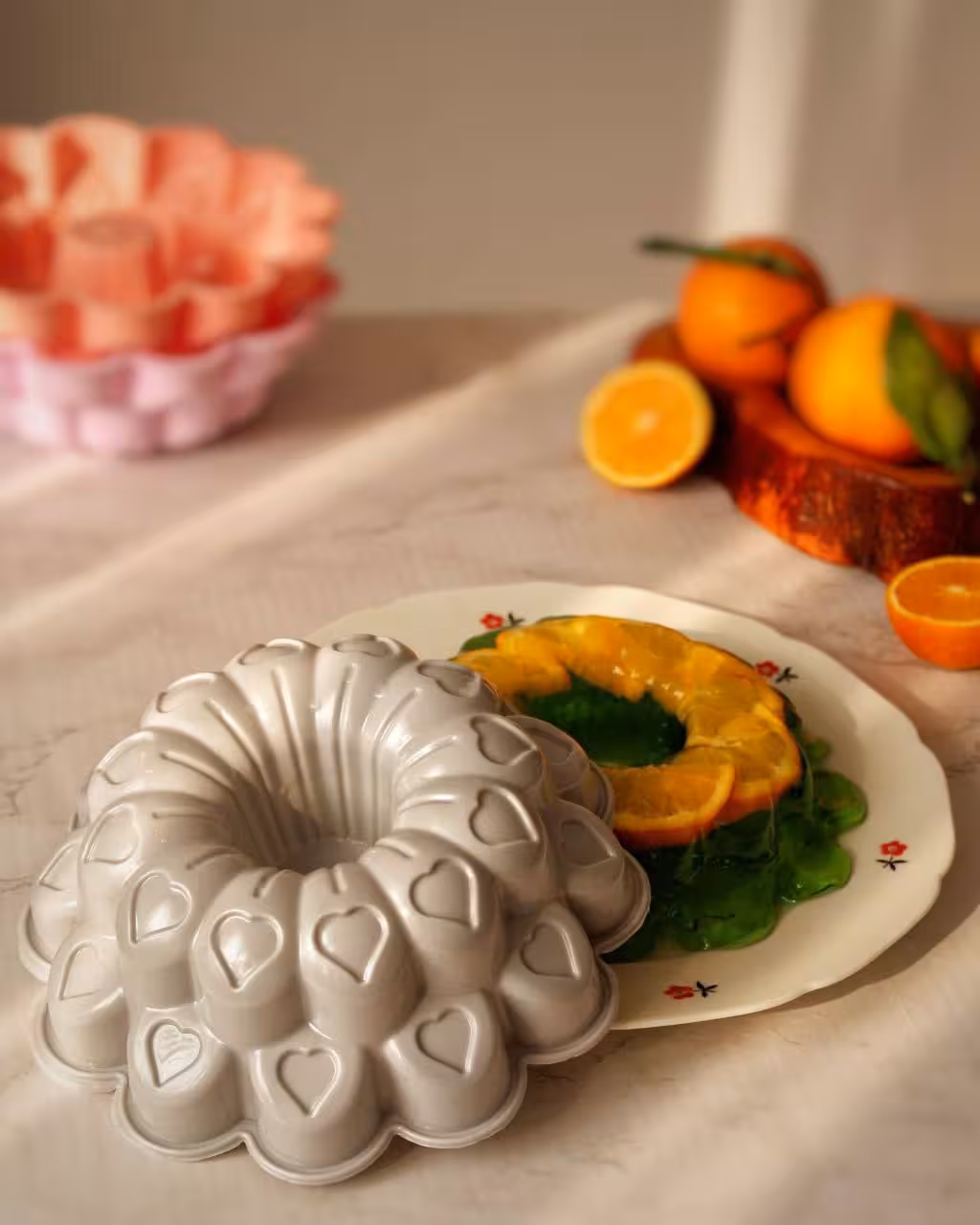 قالب کیک قلبی بزرگ