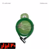 قفل دوچرخه کلیدی سر فلزی