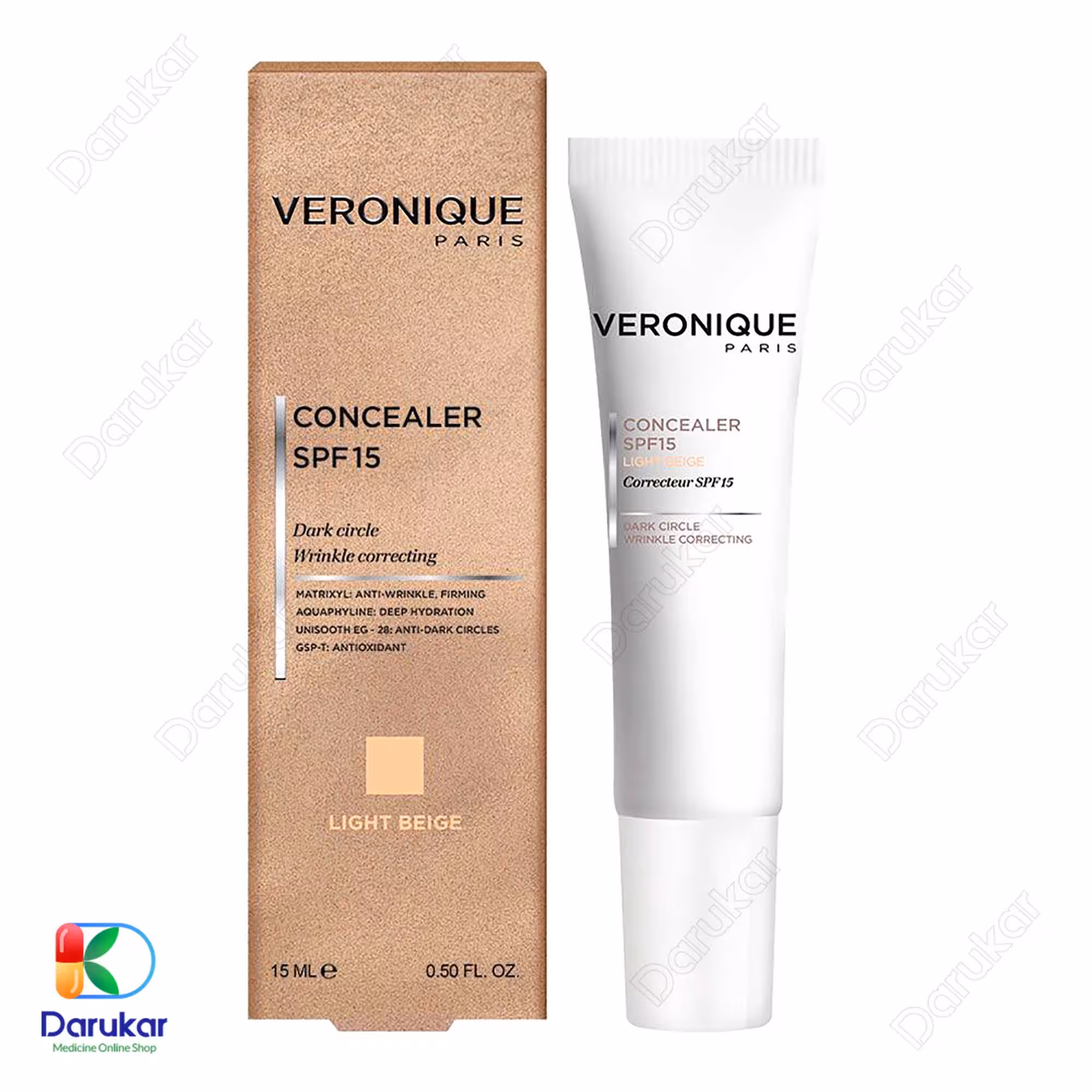 کانسیلر SPF15 ورونیک 15 میلی لیتر