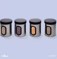 بانکه پنجره دار 1لیتر استیل یونیک کد UN-5970