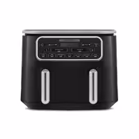 سرخکن بدون روغن دوقلوی کاراجا مدل Air pro cook duo tandir مشکی طوسی