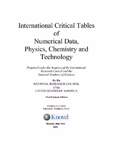 خرید و دانلود نسخه کامل کتاب International Critical Tables of Numerical Data, Physics, Chemistry and Technology