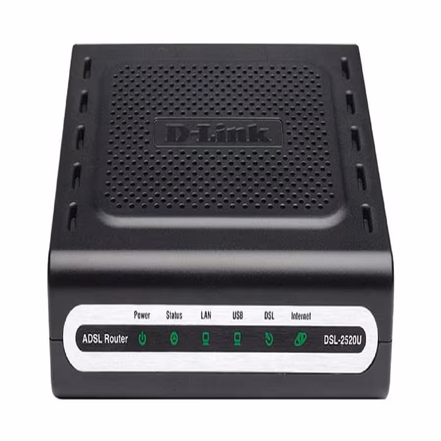 مودم روتر دی لینک مدل DSL-2520U