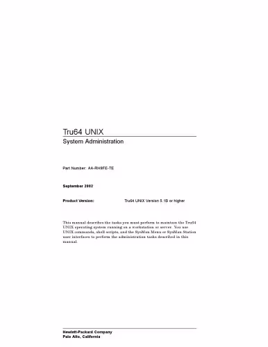 خرید و دانلود نسخه کامل کتاب Tru64 UNIX. System Administration
