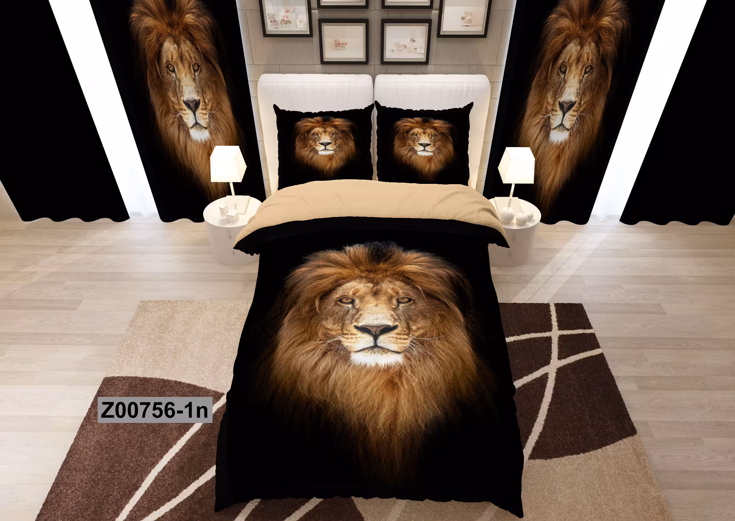 لحاف روتختی تنسل سه بعدی (3D) کالای خواب متین کد 756