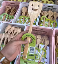 قاشق چوبی کد 27