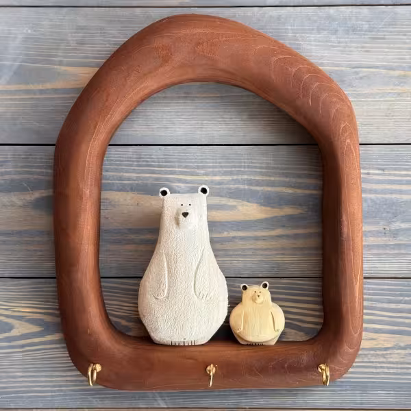 جاکلیدی خرس با بچه طرح یک