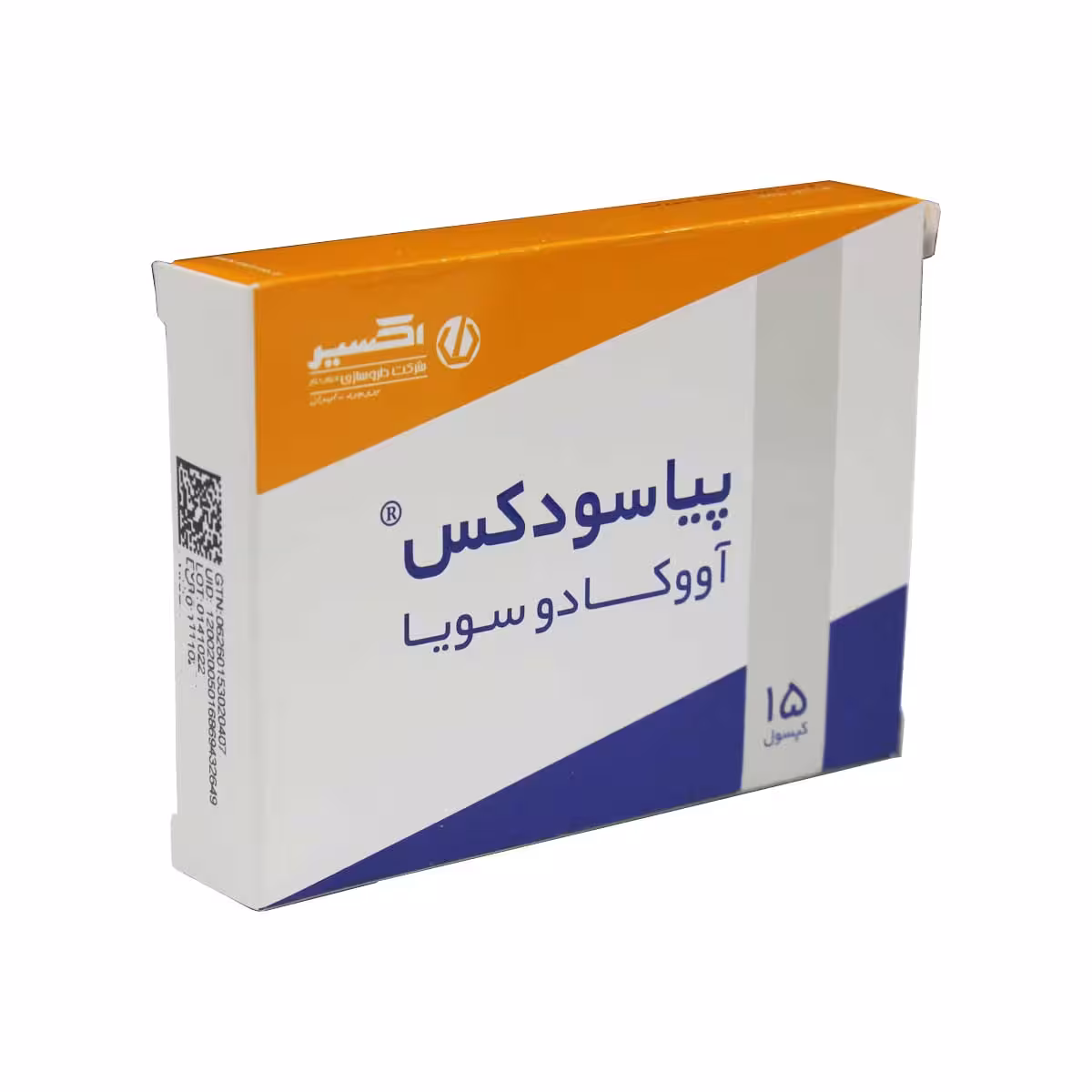 کپسول پیاسودکس اکسیر 15 عددی