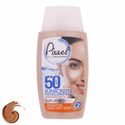 کرم ضد آفتاب پیکسل مدل Natural BEIGE، حجم 50 میلی‌لیتر