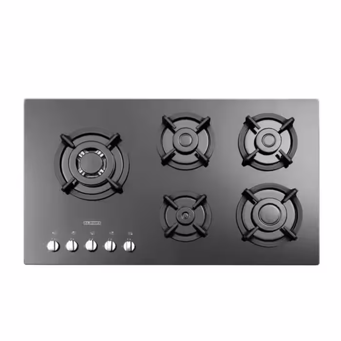 اجاق گاز رومیزی پنج شعله مدل G-5957 استیل البرز