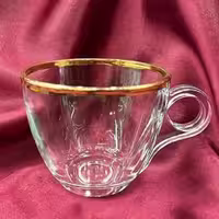 فنجان چری hb لب طلا