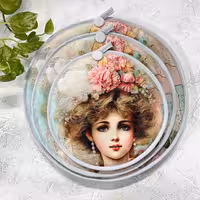 ست 3تایی دمکنی مخمل فرشته - طرح 70