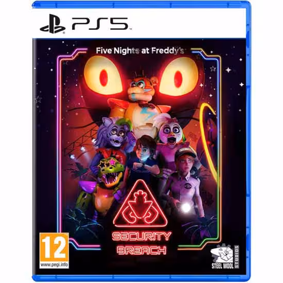 دیسک بازی Five Nights at Freddy’s Security Breach برای PS5