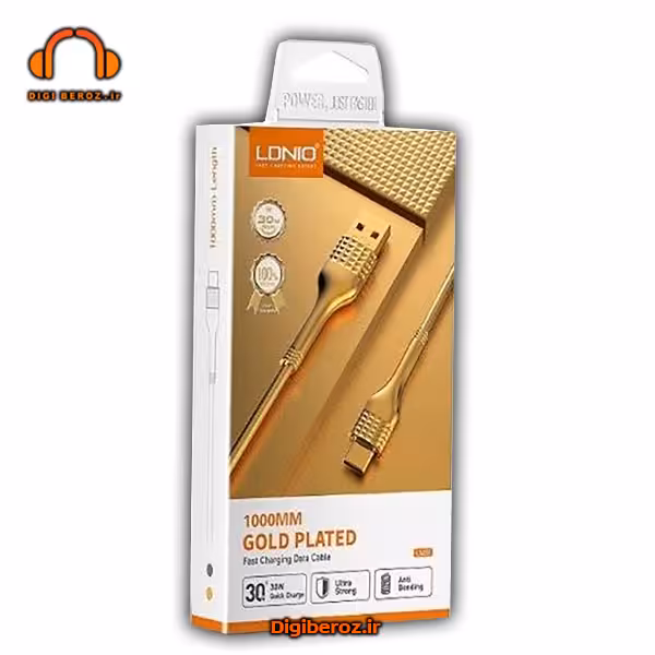 کابل تبدیل USB به USB-C الدینیو مدل LS651 طول 1 متر