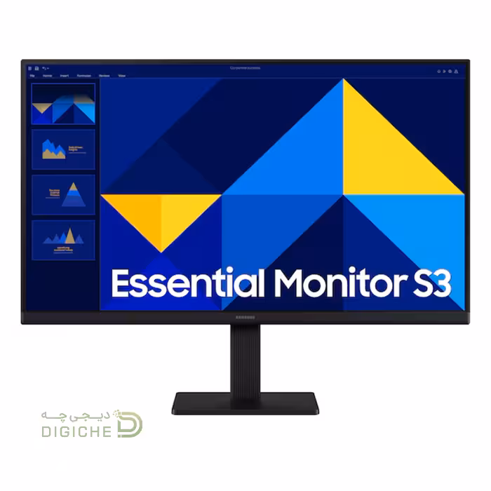 مانیتور 27 اینچ سامسونگ مدل SAMSUNG Essential S3 S30GD LS27D300GAMXUE