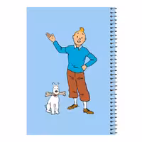 دفتر مشق 80 برگ اس جی مدل تن تن و میلو کد 2