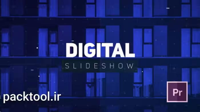 دانلود پروژه آماده پریمیر پرو اسلایدشو دیجیتال و تکنولوژی Digital Slideshow - پک تول