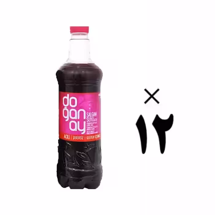 آب شلغم تند دوغانای 12 عددی Doganay