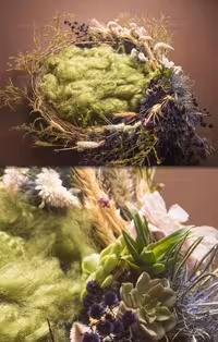 بک دراپ عکاسی نوزاد سبد | گرافیک با طعم تربچه