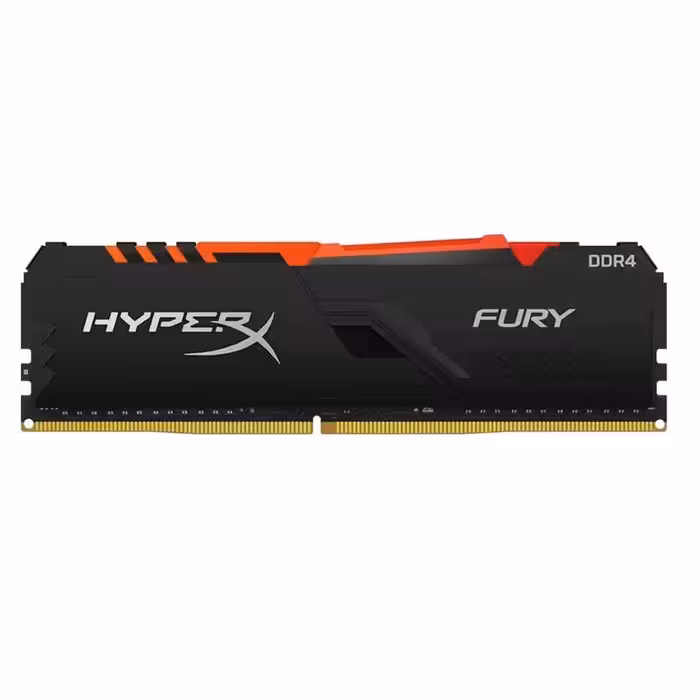 رم کامپیوتر HyperX FURY RGB DDR4 8GB 3200MHz CL16 Single