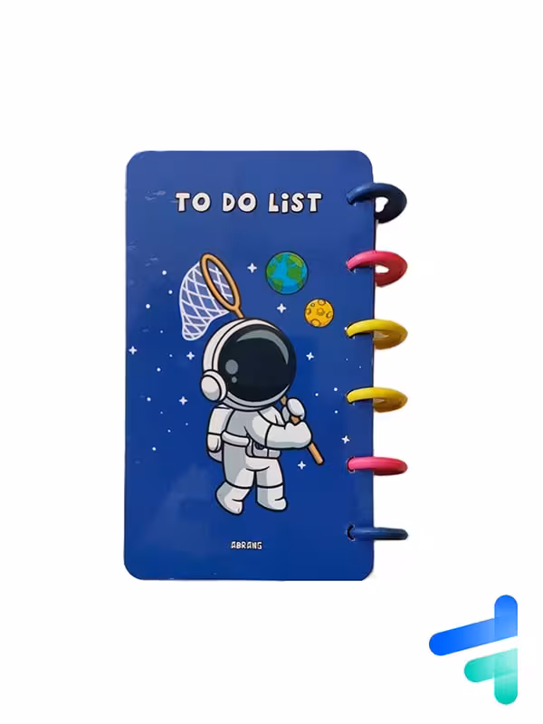 دفتر to do list طرح فضانورد کد 91612
