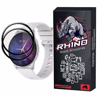 محافظ صفحه نمایش راینو مدل R-PMMA مناسب برای مچ بند هوشمند کیسلکت L11 Pro بسته 2 عددی