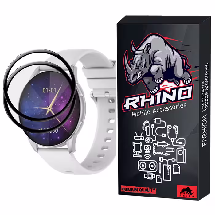 محافظ صفحه نمایش راینو مدل R-PMMA مناسب برای مچ بند هوشمند کیسلکت L11 Pro بسته 2 عددی