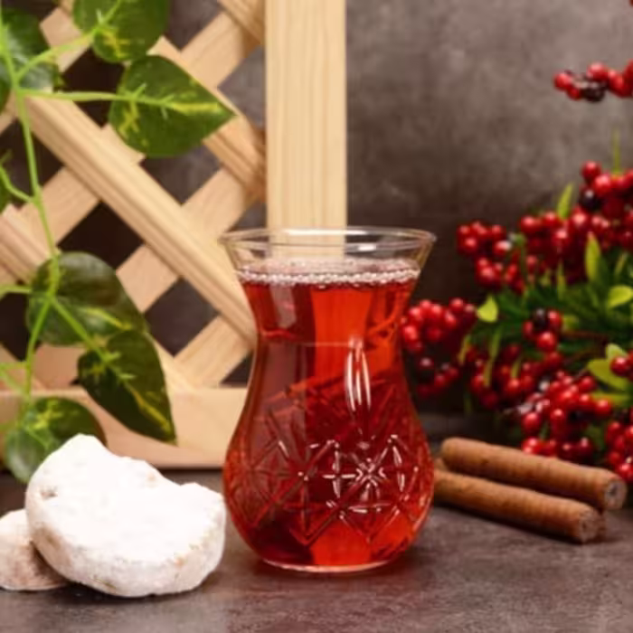 استکان پاشاباغچه مدل Timeless کد 42881 بسته 6 عددی