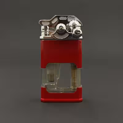 فندک مدل هندلی طرح اتمی کد DKD-903