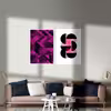 تابلو مدل Magenta Design مجموعه دو عددی
