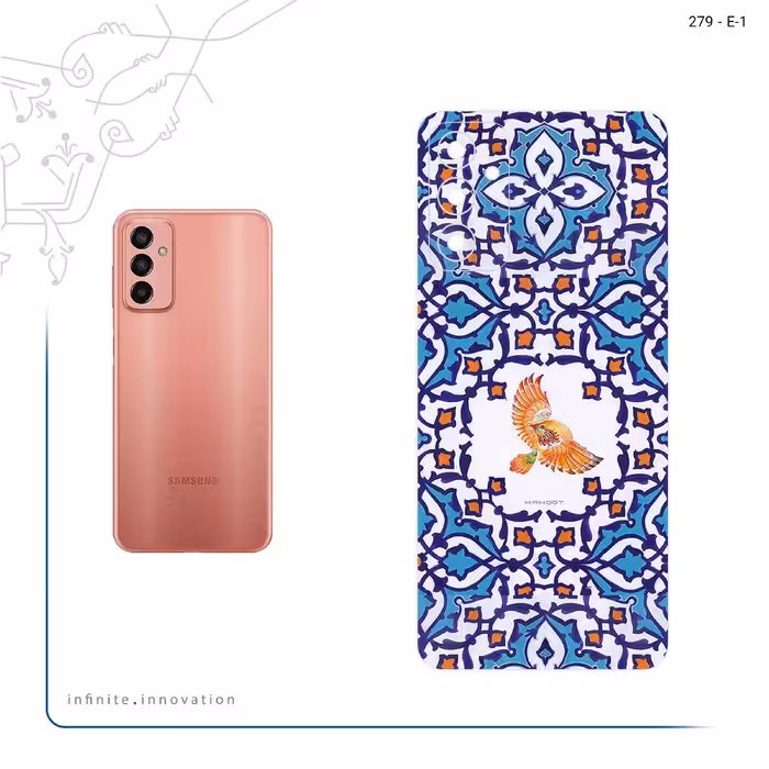 برچسب پوششی ماهوت مدل Homa_Tile مناسب برای گوشی موبایل سامسونگ Galaxy F13
