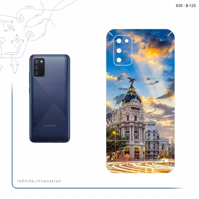 برچسب پوششی ماهوت مدل City of Madrid مناسب برای گوشی موبایل سامسونگ Galaxy M02s