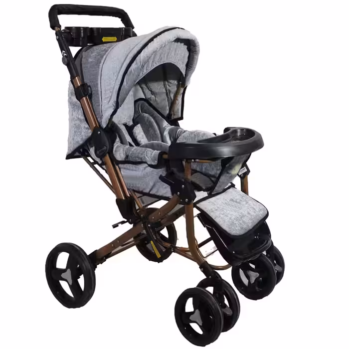 کالسکه مدل شانل کد 1402 به همراه ساک لوازم کودک