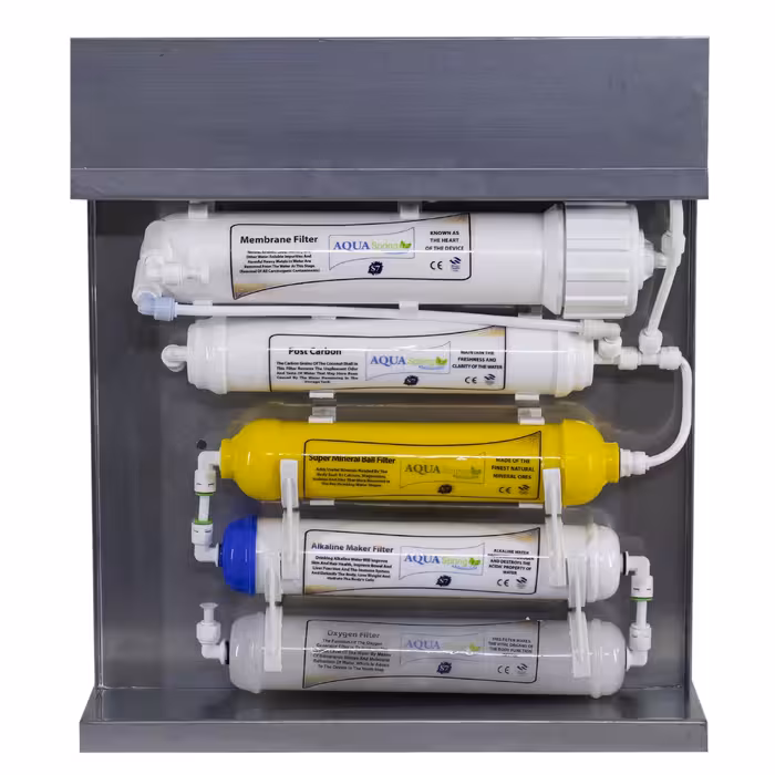 دستگاه تصفیه کننده آب مدل RO-S7-KZ 7019 به همراه کیت نشتی گیر