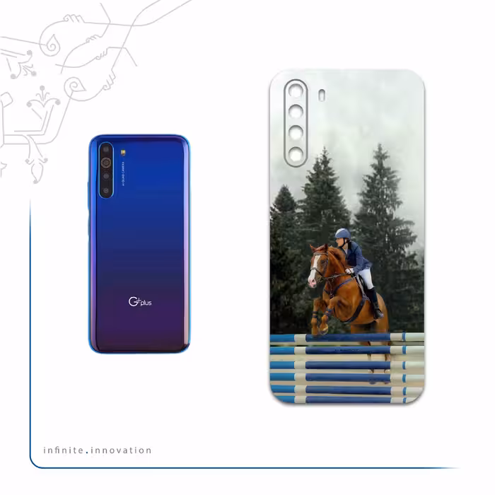 برچسب پوششی ماهوت مدل Equestrianism مناسب برای گوشی موبایل جی پلاس X10
