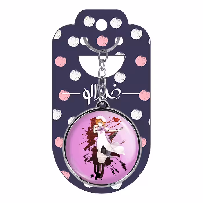 جاکلیدی خندالو طرح رنا انیمه هیگوراشی وقتی اشک می ریزد مدل دوطرفه کد 1814818142