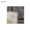 رومیزی قلمکار ممتاز اصفهان اثر عطريان طرح شیخ لطف اله مدل G122 سایز 120*120 سانتی متر