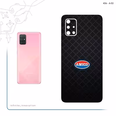 برچسب پوششی ماهوت مدل AMICO مناسب برای گوشی موبایل سامسونگ Galaxy A71