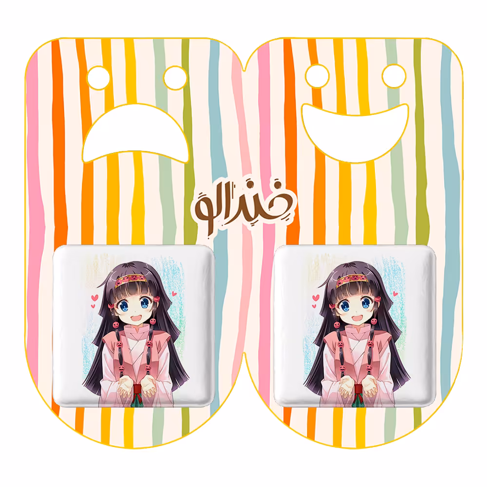 پیکسل خندالو مدل الوکا زولدیک انیمه هانتر ایکس هانتر کد 11922 به همراه مگنت