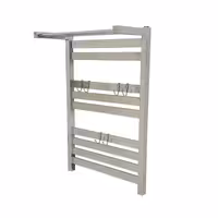 رادیاتور حوله خشک کن هاتیپس مدل رویال یک طبقه 80×50