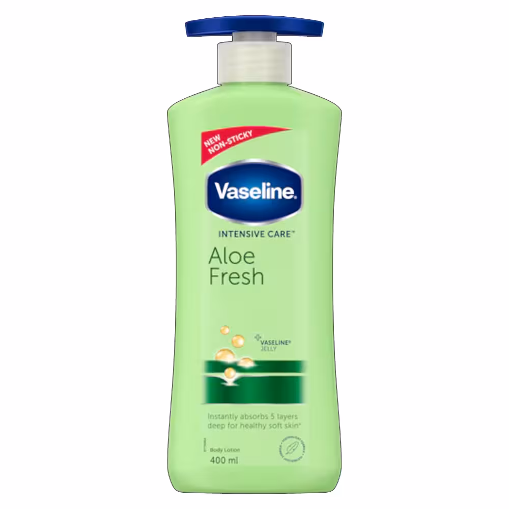 لوسیون بدن وازلین مدل Aloe Fresh حجم 400ml
