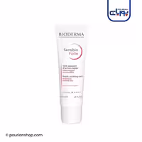 کرم درمان ضد قرمزی و التیام بخش پوست حساس بایودرما_Bioderma Sensibio Forte Cream For Sensitive Skins 40 ml