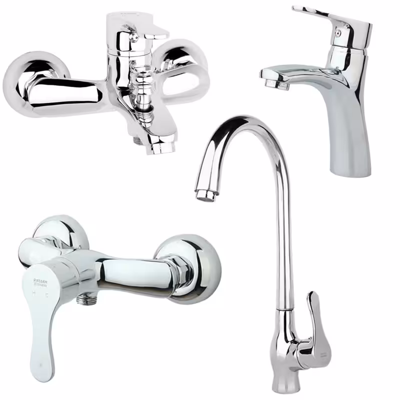 شیرالات راسان صدف کروم