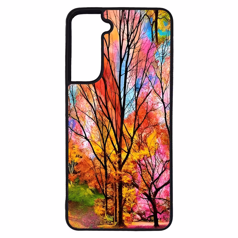 کاور طرح منظره کد G-022 مناسب برای گوشی موبایل سامسونگ Galaxy S21 FE | دیجی قاب دونی