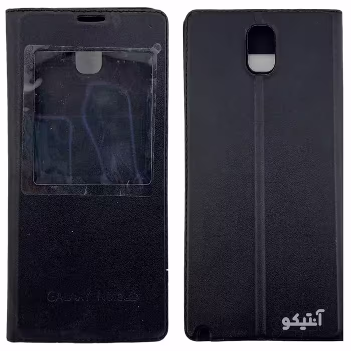 قاب و درب پشت Samsung Note3 مدل کلاسوری – رنگ مشکی