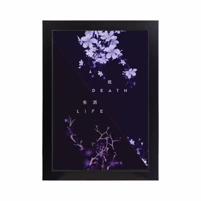 تابلو فانتزی طرح DEATH LIFE، کد PF-21052