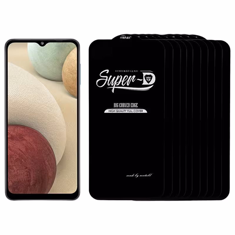 محافظ صفحه نمایش میتوبل مدل سوپر دی مناسب برای گوشی موبایل سامسونگ GALAXY A12 بسته 10 عددی