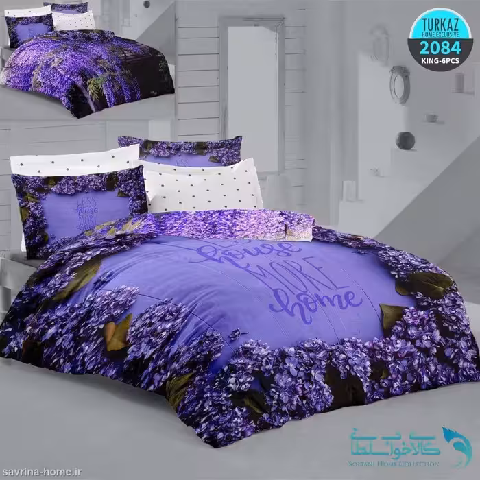 سرویس روتختی طرح سیرو برند Turkaz کد 2084 دو نفره