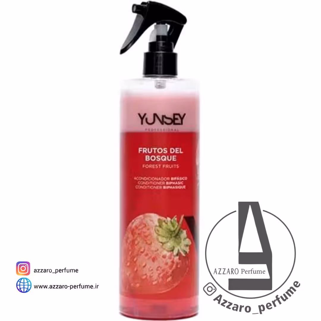 اسپری دو فاز نرم کننده عصاره توت فرنگی یانسی 500ml