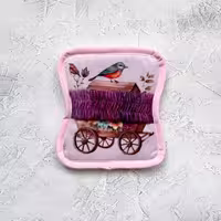 سفره پاک کن مخمل نازنین - طرح 95